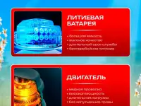 Триммер для травы садовый на колёсах газонокосилка на АКБ, фотография 4
