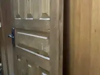 Продам дверь филёнчатую,сосна, б/у(80см) 1 шт, фотография 7