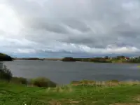 прекрасный участок на берегу озера Городно, Озёрная ул, 13, деревня Городнянский Мох, Новкинский сельсовет, район,, фотография 12