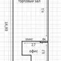 Продаётся торговый павильон 56 м.кв.( металл)