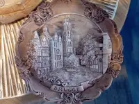 Сувенирная тарелочка Brugge из Бельгии