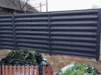 Забор, ворота, калитки, козырьки, навесы, фотография 2