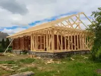 Демонтаж и монтаж старых срубов