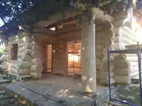 Шлифовка покраска дома, бани, сруба и. т. д, фотография 9