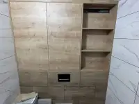 Шкаф зашивка в санузел ( ванную туалет ), фотография 3