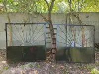 Ворота металлические распашные, фотография 2