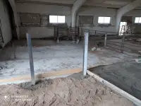 Демонтажные работы, бетонные работы, обрамление уголком., фотография 3