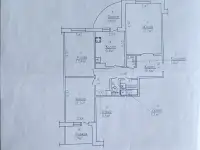 Трехкомнатная квартира в военном городке, Орджоникодзе 14, фотография 5