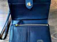Ralph Lauren Leather Tech Wristlet Wallet, фотография 4