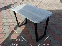 Столешница для стола 110х60см, фотография 9