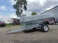 Прицеп для легкового автомобиля Титанборт) с тент