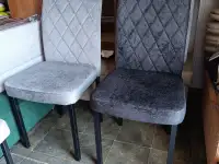 Стул на металлическом каркасе мягкий, фотография 5