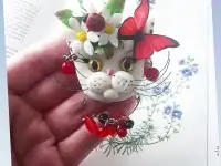 Брошка ручной работы