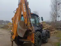 Услуги экскаватора-погрузчика, фотография 2
