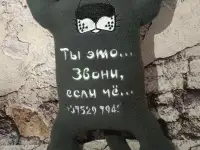 Кот в машину с номером телефона, фотография 3