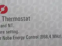 терморегулятор NOBO NCU-2R., фотография 2