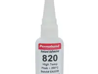Моментальный клей термостойкий (до +200С) Permabond C820
