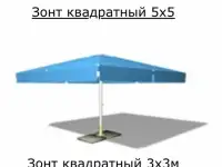 Зонт садовый 5х5, фотография 3