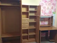 Комплект мебели из шкафа, стола и компьютерного стула, фотография 2