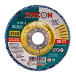 Круг лепестковый торцевой 125х22.23 ткань zk 60 80 клт2 (луга)