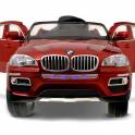 Детский электромобиль бмв x6 bmw x6 original бордо 2014, фотография 3