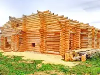 Срубы домов, бань, беседок, фотография 4