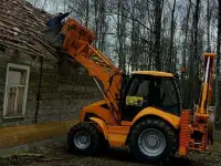 Снос строений и вывоз мусора, выравнивание участка, фотография 2