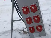 Передвижной щит учёта (ВРУ стройплощадки), фотография 4
