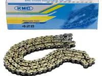 Усиленная цепь kmc 428 120l золотая