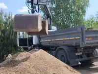 Вывоз мусора, грунта с погрузкой. Доставка песка, гравия, щебня, торфогрунта, фотография 2