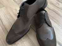 Новые туфли Zegna 8 12 стелька 29 см, фотография 5