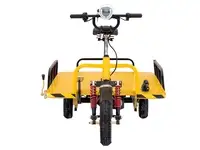 Платформенная тележка электрическая rutrike такса вайд, фотография 4