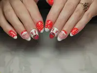 Качественное Наращивание ногтей,коррекция,гель лак, фотография 4
