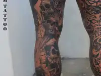 Тату пирсинг дреды, фотография 12