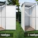 Души дачные для сада. Усиленные баки Росток 55t-200л