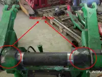Ремонт деталей навески тракторов John Deere, Fendt и др.