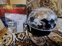 Светодиодный диско-шар MP3 Led Magic Ball Light с пультом управления, фотография 2