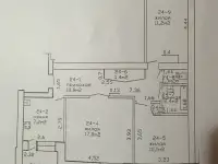 Продается трехкомнатная квартира в кирпичном доме в житковичах, фотография 3