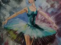 картина Балерина
