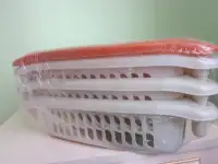 Этажерка напольная угловая , на 4 полки , пластиковая, фотография 8