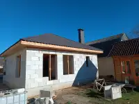 Строительство пристройки из блоков ПГС, фотография 3