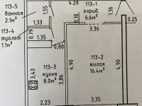 Продам однокомнатную квартиру, б-р Комарова, фотография 9