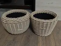 Кашпо из ротанга, фотография 2
