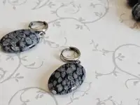 Бусы  серьги из гагата, фотография 6