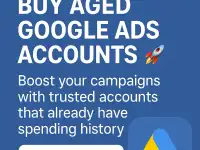 Boost Your Advertising Power with Aged Google Ads Accounts!