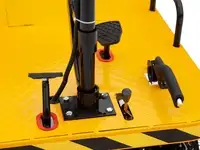Платформенная тележка электрическая rutrike склад 2500 new, фотография 2
