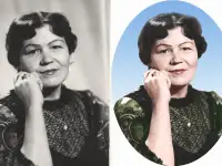 Ретушь для гравировки и медальонов на памятник, фотография 5