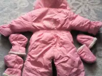 Комбинезон зимний для малышки, фотография 3