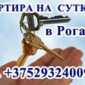 На часы, сутки сдается квартира в Рогачеве., Ленина 76