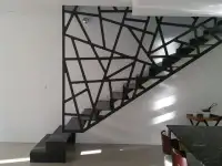Лестницы на металлическом каркасе